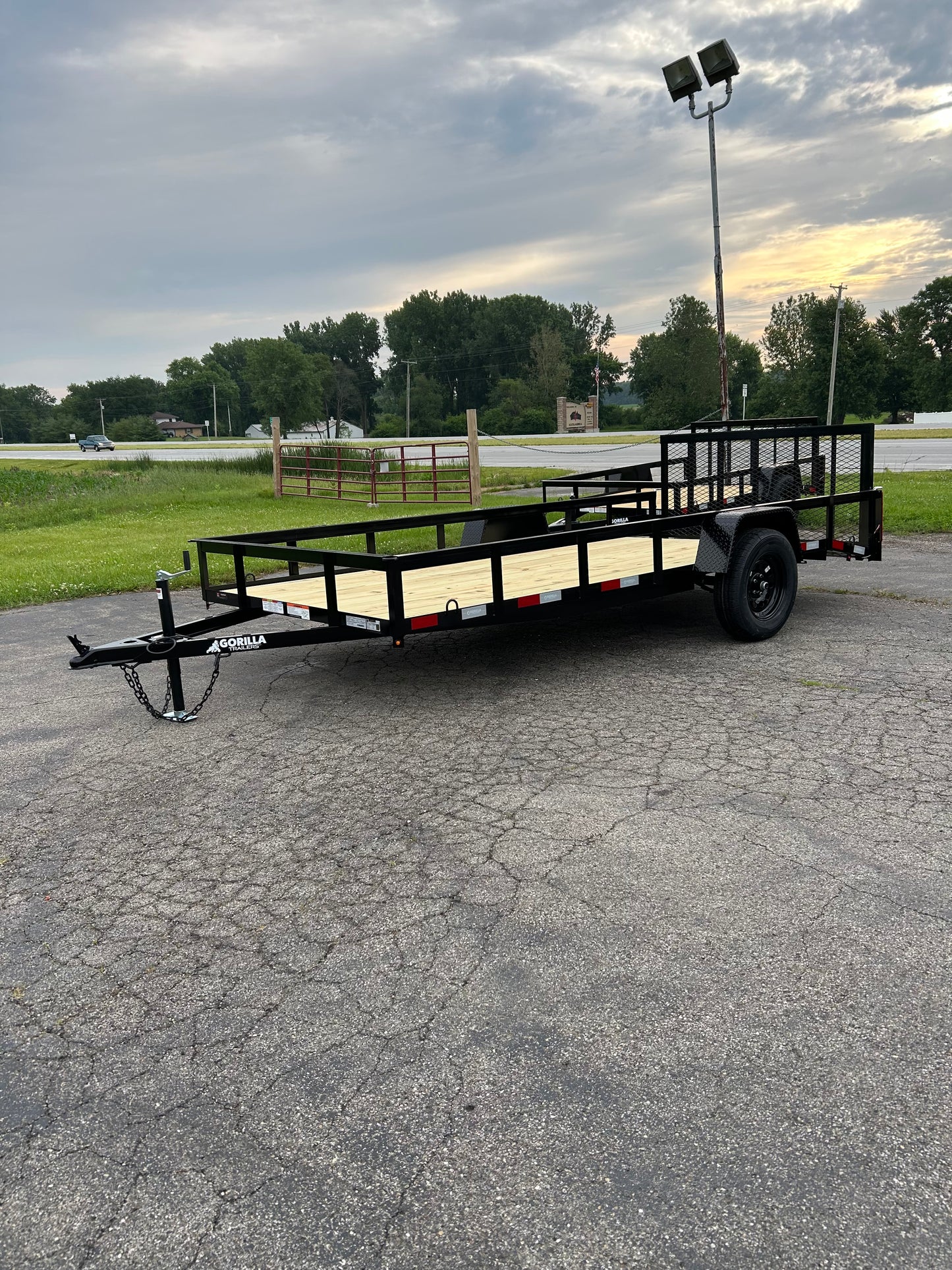 14FT Single Axle Utility