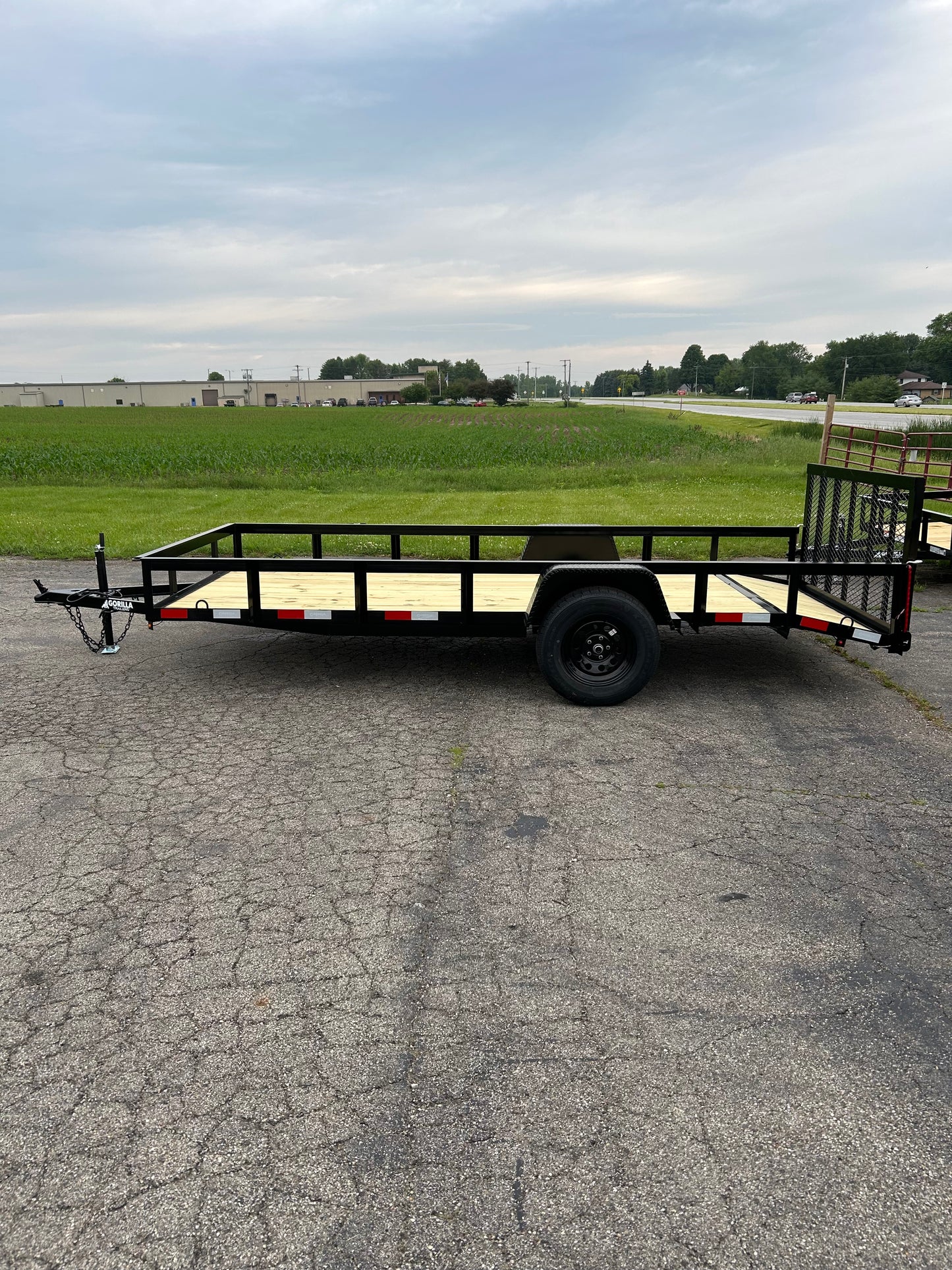 14FT Single Axle Utility
